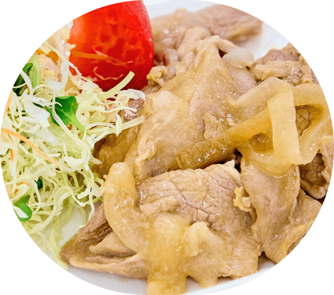 豚肉と野菜の料理